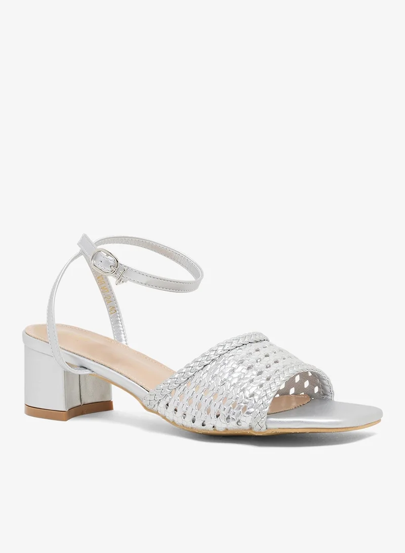 ELLA Ankle Strap Heeled Sandals