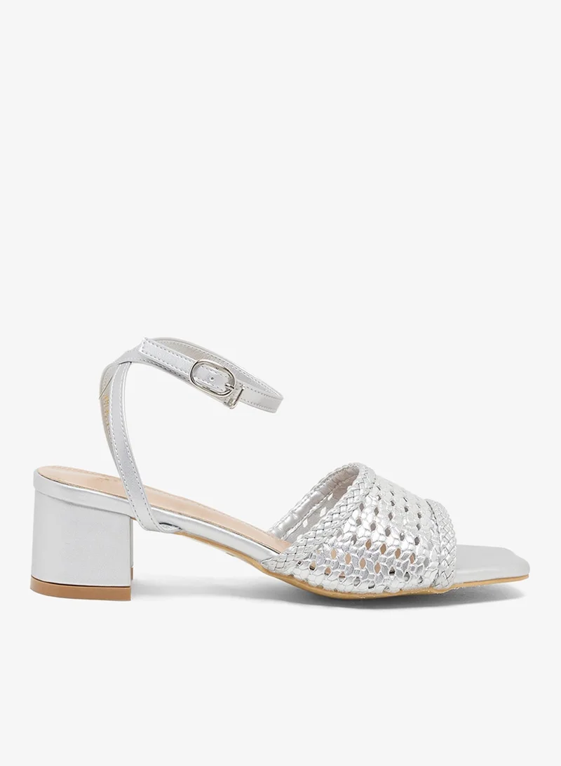 ELLA Ankle Strap Heeled Sandals