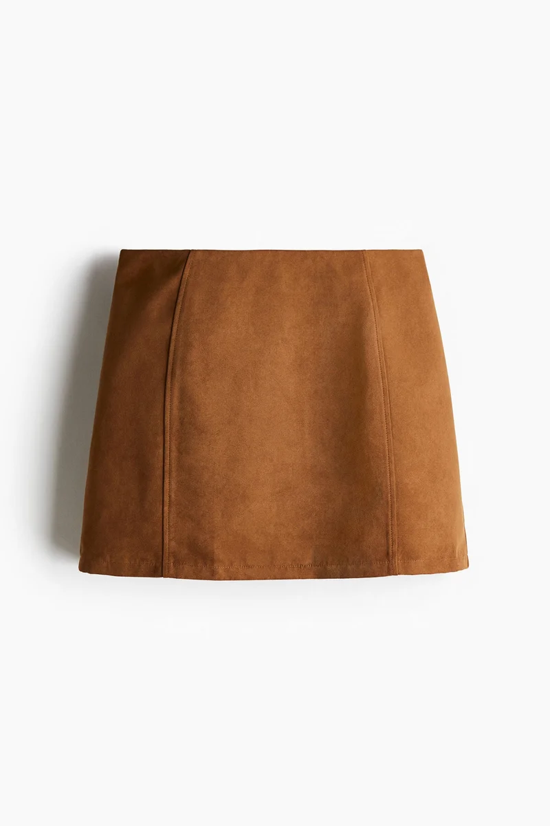 H&M Napped mini skirt