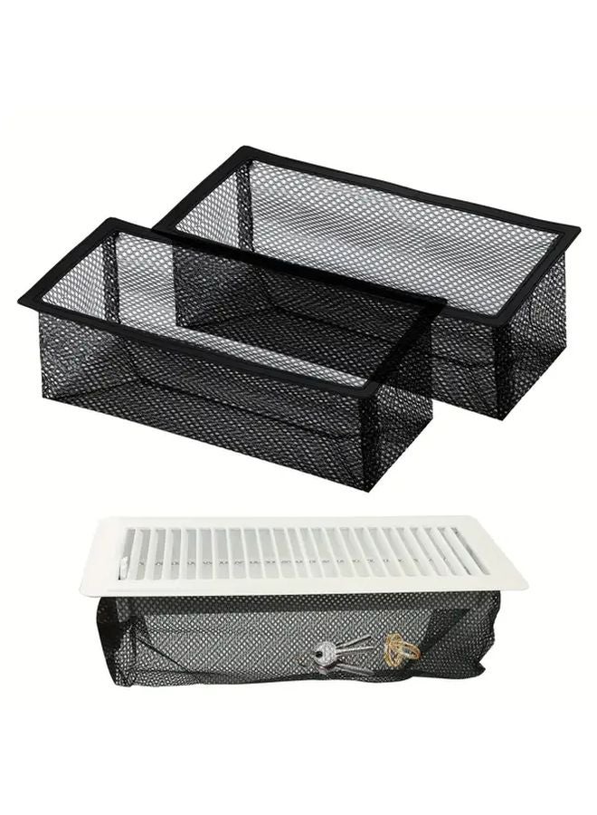 أسود 2 حزمة مرشح فتحة التهوية بشاشة شبكية يمنع الحشرات وشعر الحيوانات الأليفة والبقايا سهلة الصيانة - Image 2