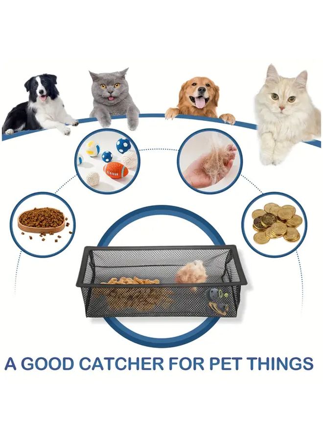 أسود 2 حزمة مرشح فتحة التهوية بشاشة شبكية يمنع الحشرات وشعر الحيوانات الأليفة والبقايا سهلة الصيانة - Image 4