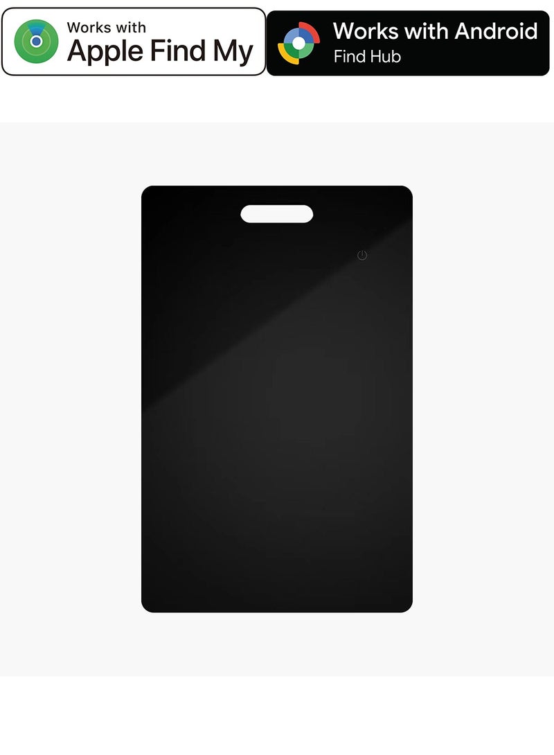 Wallet GPS tracker Android Apple dual system Anti lost card finder Wireless charging key locator for Luggage Tags, Phone, Passports - Image 1