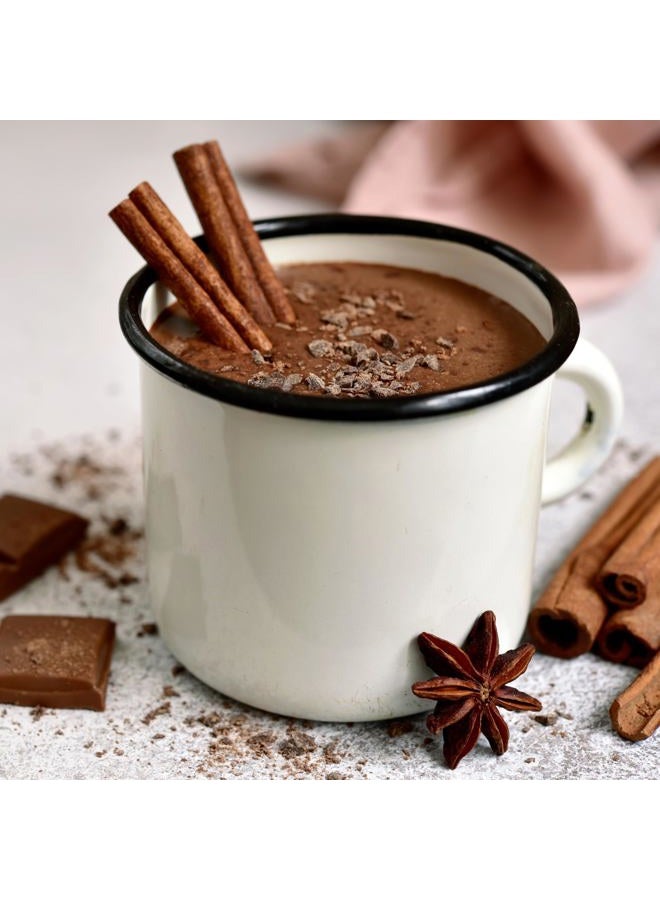Yupik Organic Hot Chocolate Mix, 2.2 lb (35.2 oz), Vegan, Gluten-Free, GMO-Free, Dairy-Free, Kosher, Cocoa Powder, Mix Easily, Plant-Based Chocolate Beverage, Hot Cocoa Mix - Image 3