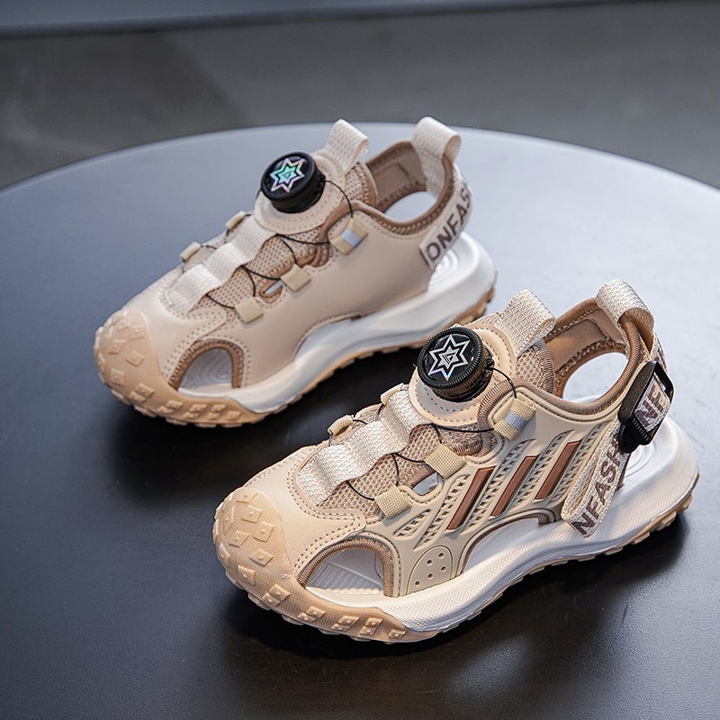 2025 Summer Beach Sports Sandals For Boys And Girls, Casual Outdoor Hiking, Comfortable And Trendy, Middle-Aged And Older Students - Image 3