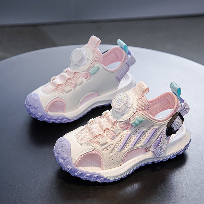 2025 Summer Beach Sports Sandals For Boys And Girls, Casual Outdoor Hiking, Comfortable And Trendy, Middle-Aged And Older Students - Image 4