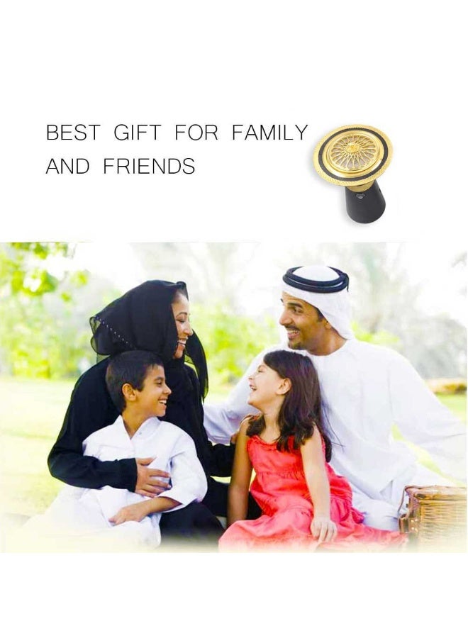 Houmt Electric Bukhoor Burner, Stylish Portable Incense Burner USB Rechargeable Diffuser Fast Heating Fragrance for Oud and Bakhoor, Ideal for Home and Office - Image 5