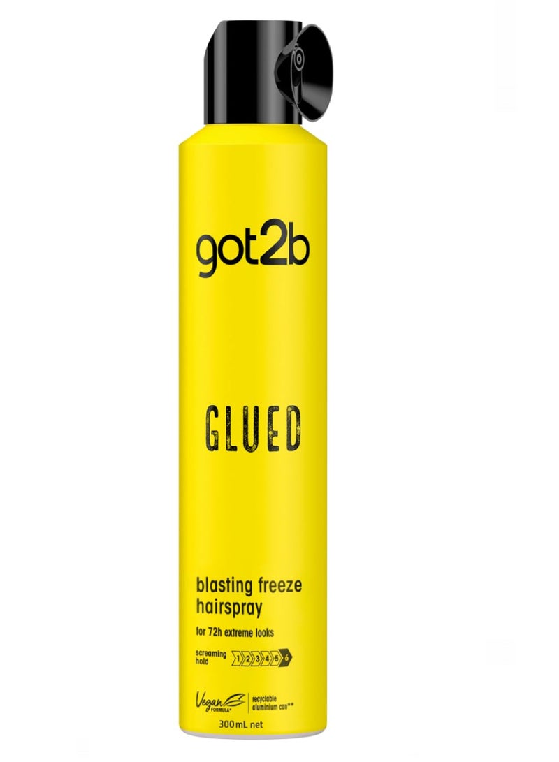GOT2B GLUED BLASTING FREEZE HAIR SPRY 72H 300ML