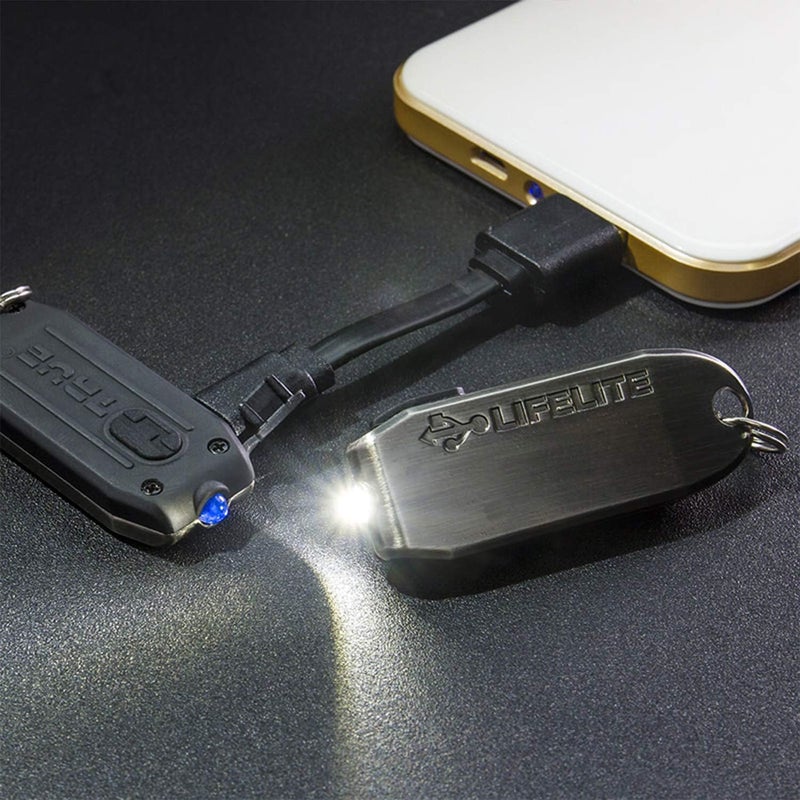 True Utility LifeLite - 30 Lumen Rechargeable Keyring Flashlight - Image 2