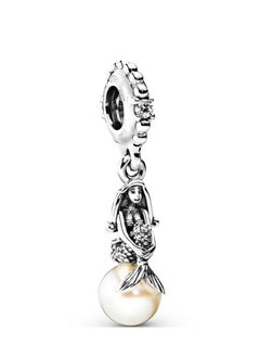 Generic Jewelry Zirconia Dangle Charm in Sterling Silver DIY Charms Jewelry Gift for Women Girls  - Image 1