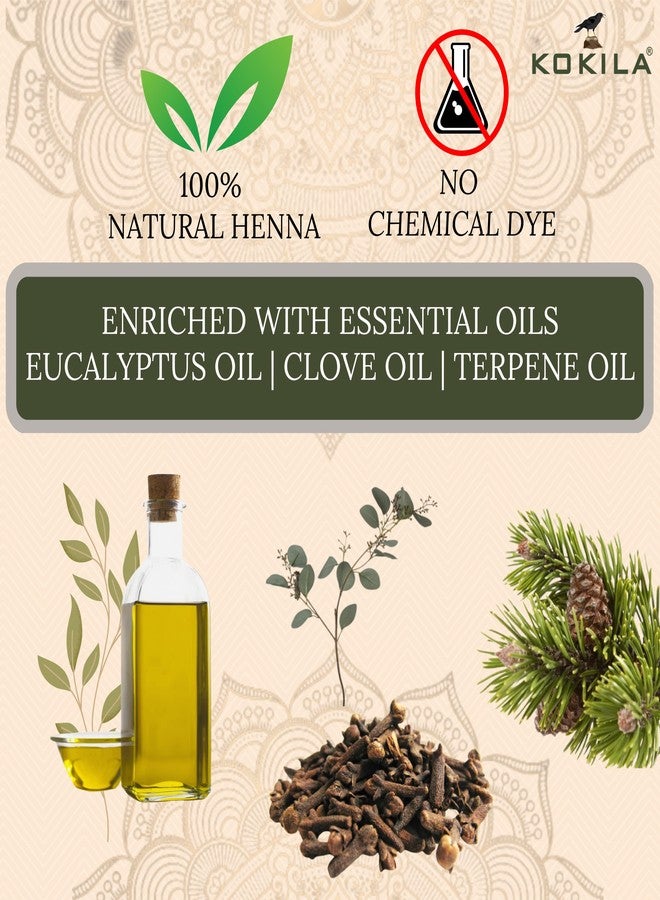 كوكيلا أقماع حناء ذهبية فاخرة من كوكيل للعرائس - علبة واحدة (12 قمعًا - 35 غرامًا لكل قمع) - طبيعية 100%، خالية من المواد الكيميائية، مع قالب حناء - Image 5