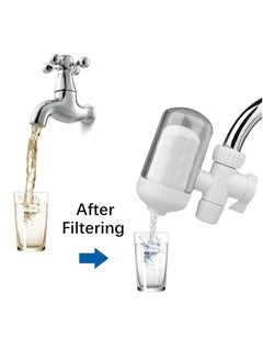 TAYRAN Faucet Water Filter with Washable Filter, Water Filter for Sink, Tap Water Filter, Faucet Mount Water Filters for Kitchen Sink, Reduces Chlorine & Bad Taste - Fits Standard Faucets  - Image 3