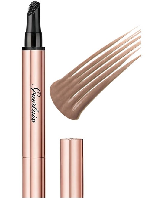 MAD EYES BROW FRAMER FIBER GEL NO.02 BROWN - Helps gently shape the brow line while adding volume