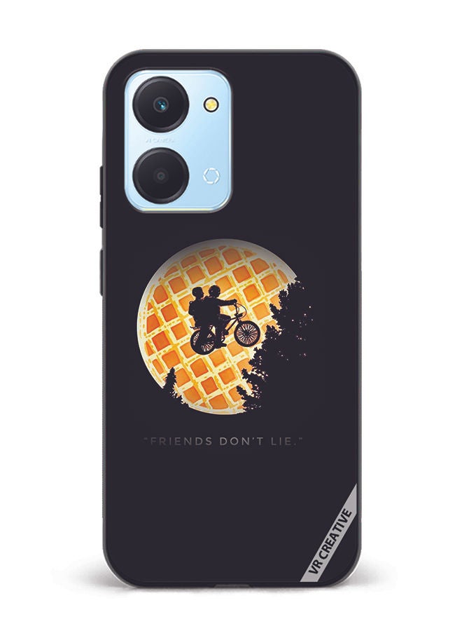 VR CREATIVE Protective Case Cover For Honor Play7T Friends Don't Lie Design Multicolour - Image 1