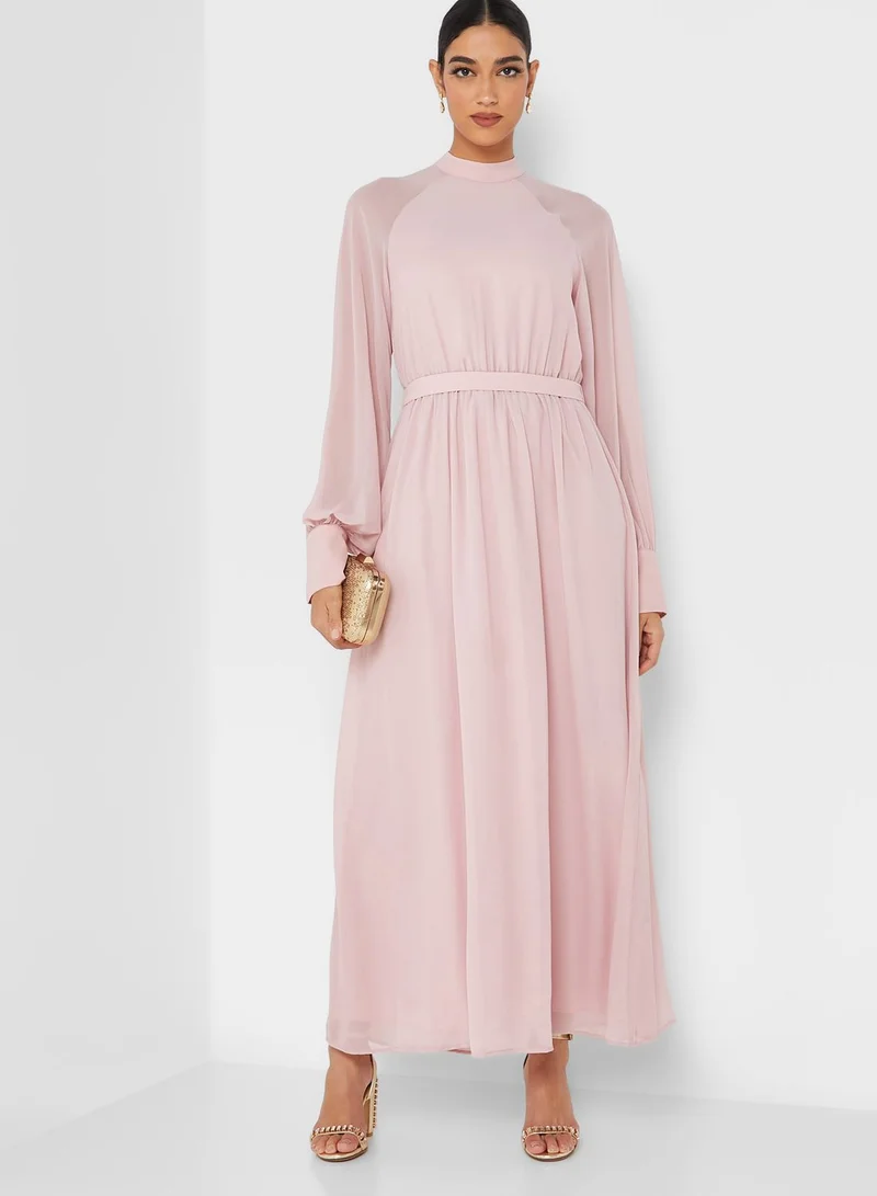 leem Blouson Sleeve Dress