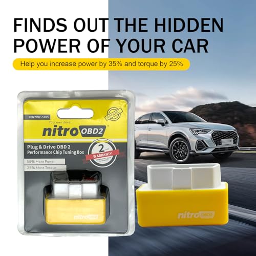 Qurbuns 2 PCS Power Upgrade Pro for Car, Torque Boost with Play and Plug, 25% More Torque and 35% More Power, Universal for Gas-oline Vehicles (Yellow) - Image 4