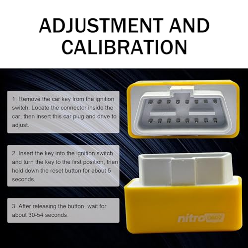 Qurbuns 2 PCS Power Upgrade Pro for Car, Torque Boost with Play and Plug, 25% More Torque and 35% More Power, Universal for Gas-oline Vehicles (Yellow) - Image 5