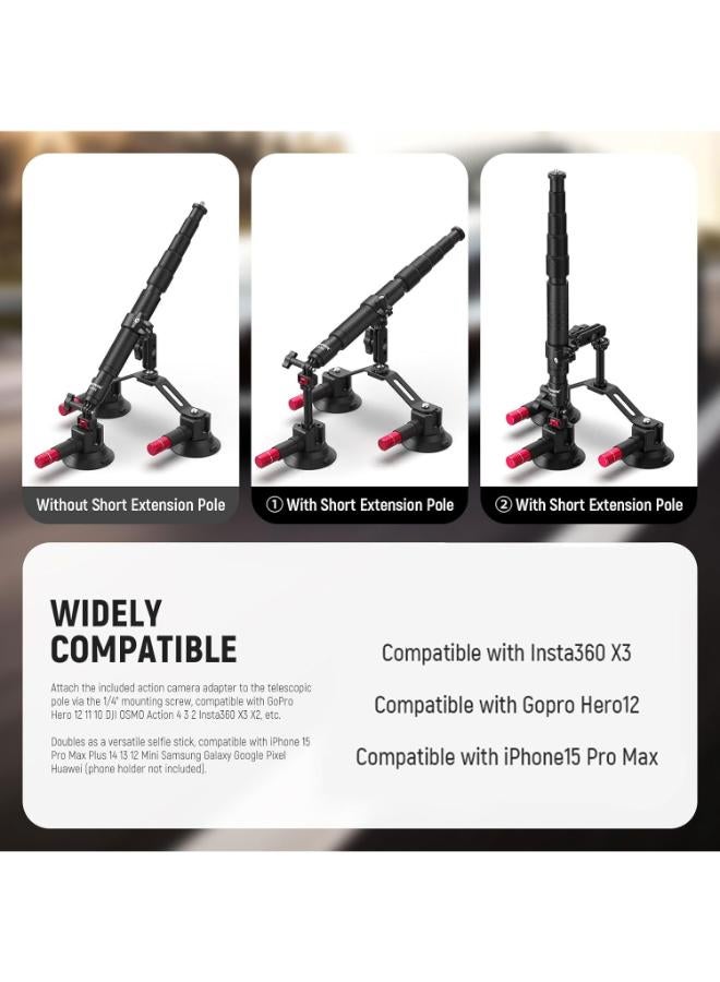 Suction Cup Car Tripod - Image 2