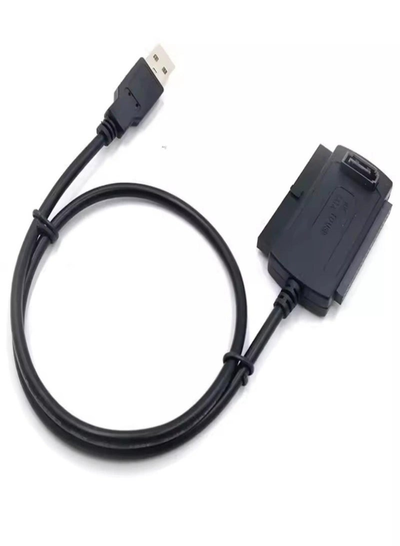 USB 2.0 to IDE SATA 2.5 3.5 Hard Drive HD HDD Converter Adapter Cable High Speed - Image 1