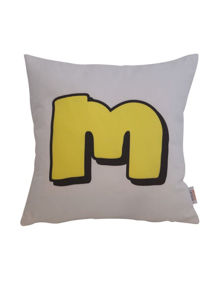 بيج ديزاين طقم غطاء وسادة رباعي مزخرف مربع محشو بالألياف قماش بوليستر 100% مقاس 43 × 43 سم رباعي - Image 4