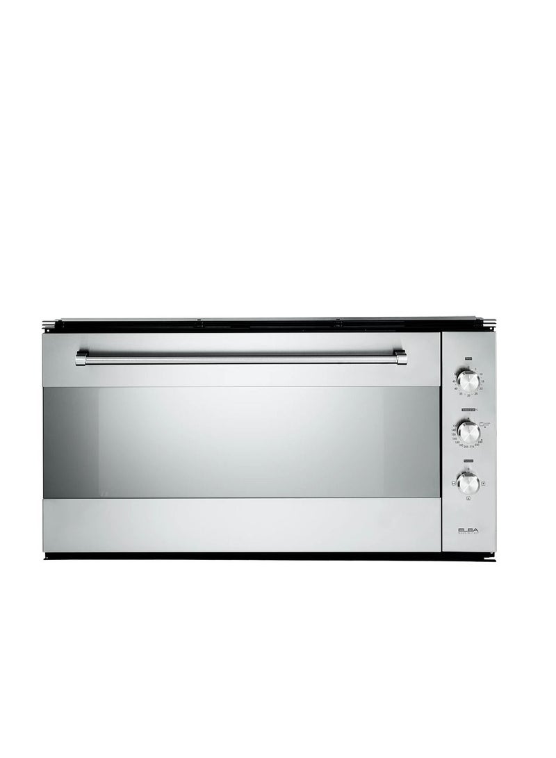 Elba Built-In Gas oven, 90 cm fan gas oven with 7 functions, 74 liters, Stainless steel-109-52XN