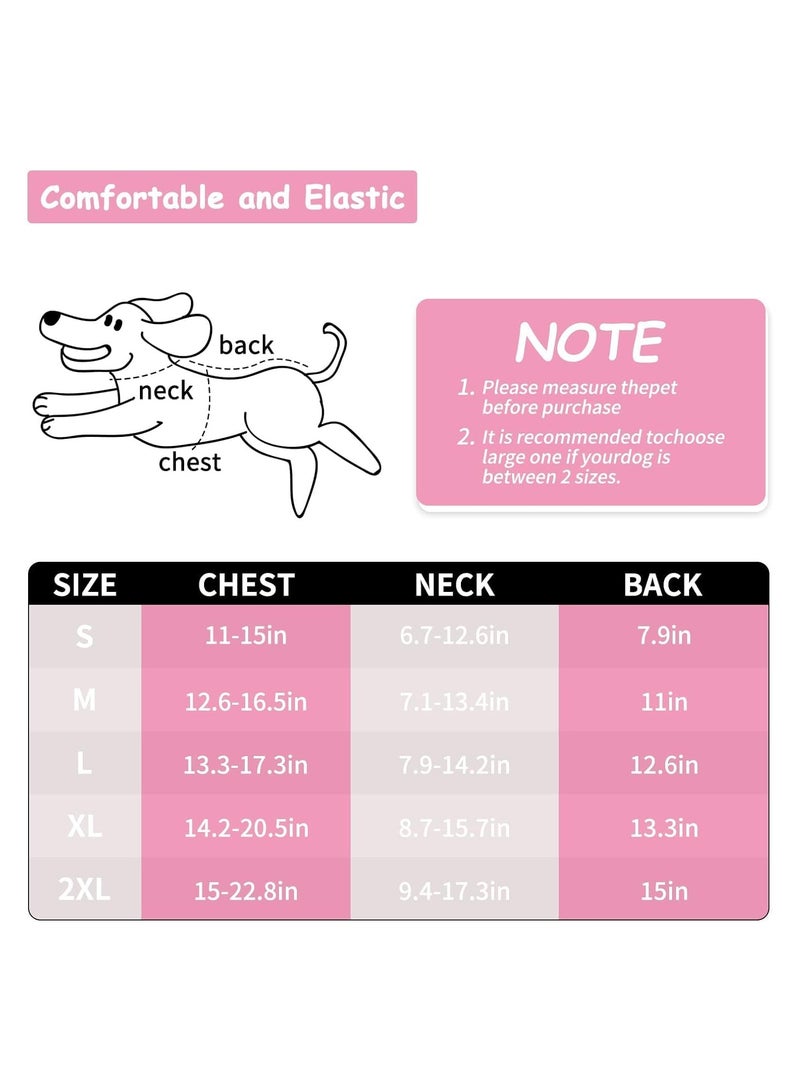 KASTWAVE Dog Knitted Sweaters, Small Dog Jumper, Striped Dog Sweater, Warm Knitted Sweater Coat, Soft Puppy Jumper, Dog Winter Clothes,   Warm Dog Pullover for Small Dog and Cat (Small, Pink) - Image 5