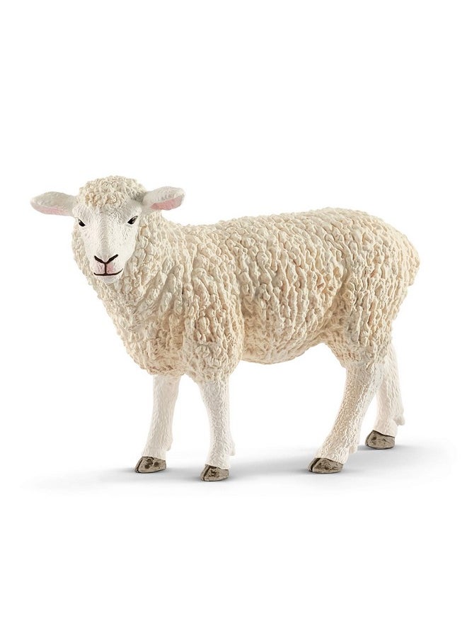Schleich Farm World Realistic Farm Animal Toys For Kids And Toddlers Sheep Toy Figurine Ages 3+  - Image 2