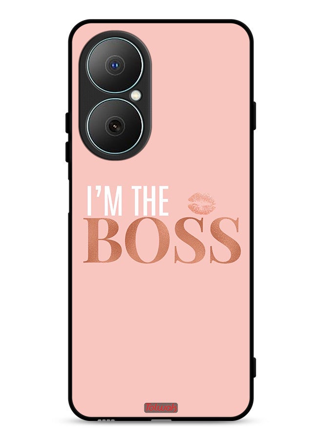 Tolwak Huawei Nova Y73 Protective Case Cover I Am The Boss