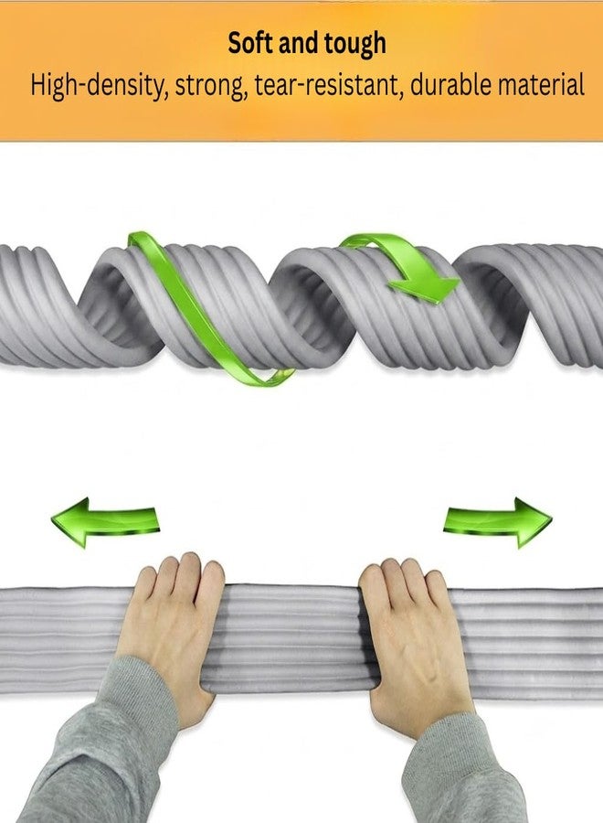 DANSR Baby Safety Corner Protector for Sharp Edges, Extra Thick Soft Foam Edge Guard Strip 2 Meter, Table Corner Protectors for Kids, Child Proof Furniture Edge Bumper for Desk, Cabinet, Wall, Grey - Image 3