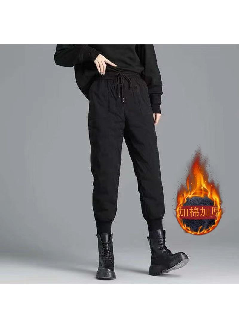 Generic - Clean_title Black [no zipper on the side, cotton and thickening] 01# - Image 1