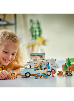 LEGO Friends Friendship Camper Van Adventure Set, Vehicle Building Toy with 3 Character Mini Dolls and Ferret Animal Figure for Fun Role Play, Birthday Gift for 7 Plus Year Old Girls 42663 (778 pieces)  - Image 3