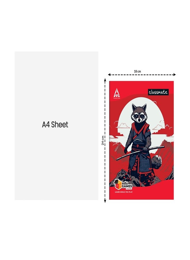 Classmate Notebook - Single Line Interleaf, 120 Pages, Soft Cover, 240mm x 180mm (Pack of 12) - Image 5