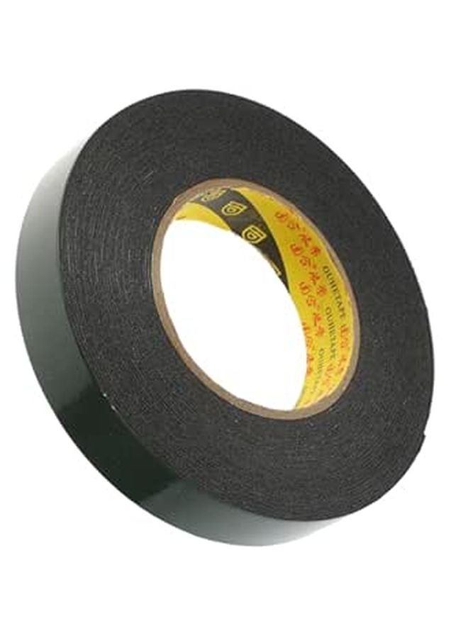 Heavy Duty Double Sided Foam Mounting Tape Black Strong Adhesive for Home Office Crafting Signs - Image 1