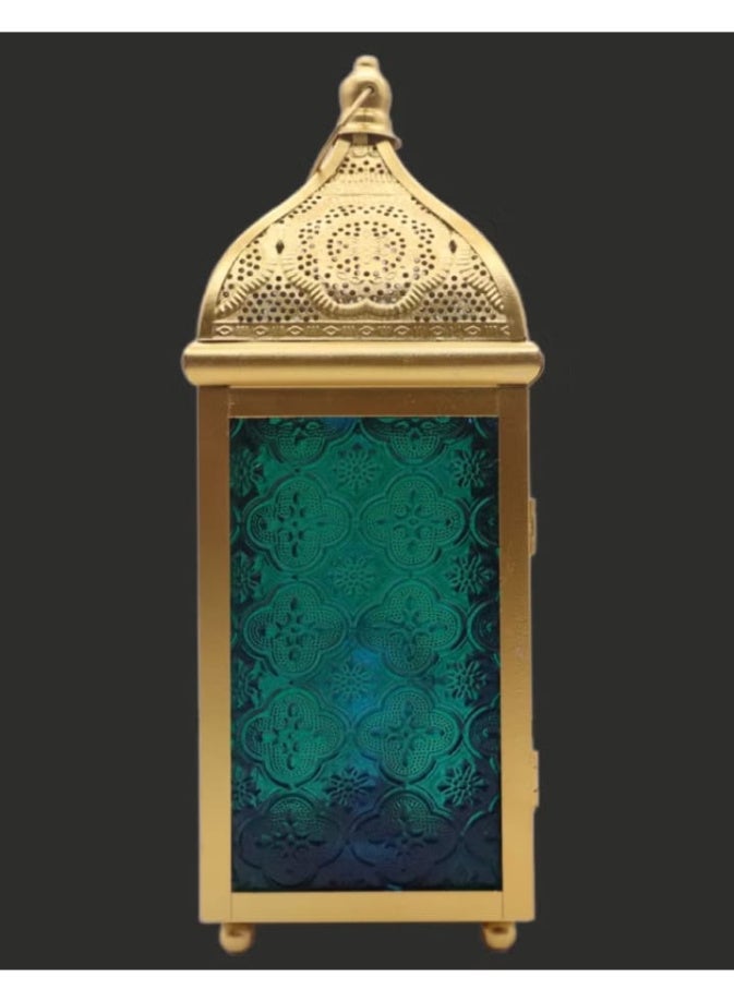 Ramadan lantern, Ramadan decoration, Eid decorative lamp, for indoor and outdoor use, multi-colored, 29 x 11 cm - Image 4