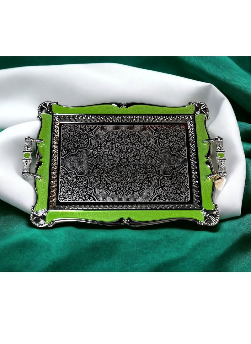 Silver Plated Rectangular Tray