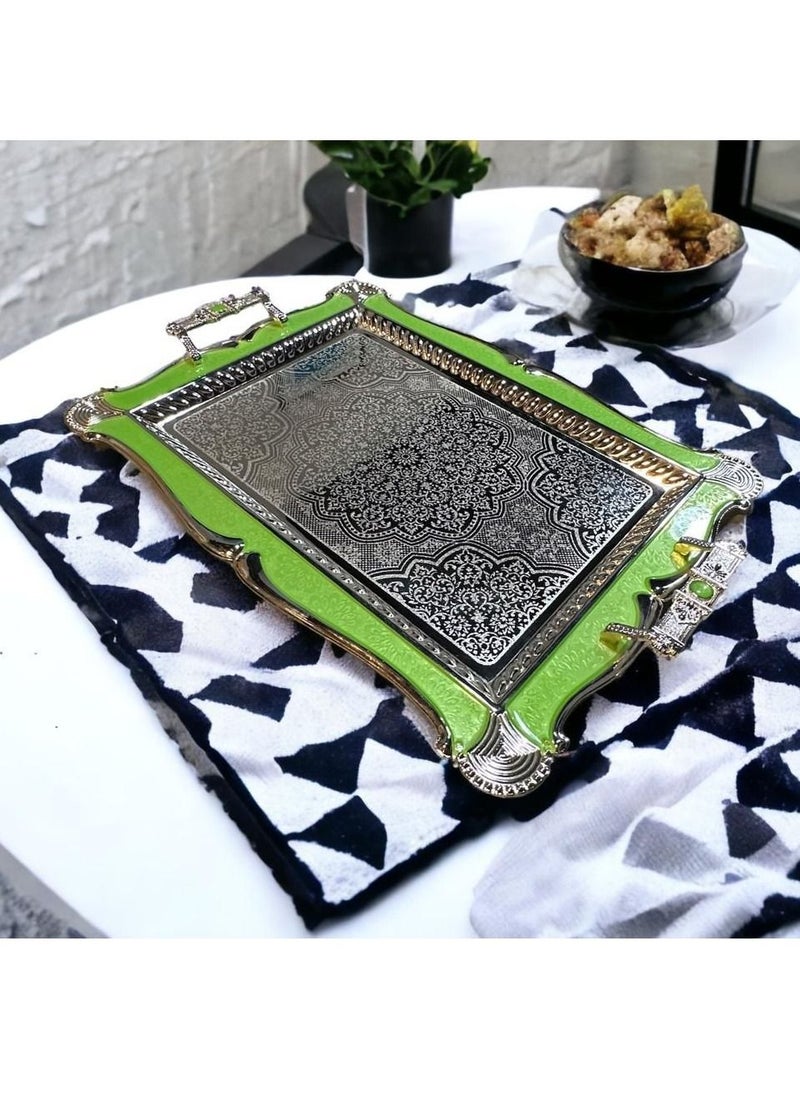 Silver Plated Rectangular Tray