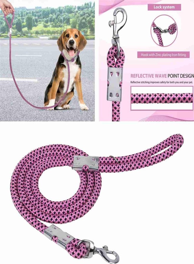 PETSWARE طوق تدريب للكلاب من النايلون المتين من بيتسوير، مزود بخطاف قوي، مناسب للكلاب المتوسطة والكبيرة (قد يختلف اللون) (18 مم) - Image 4