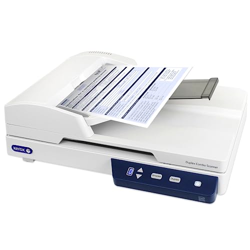 Xerox XD-COMBO Duplex Combo Flatbed Document Scanner for PC and Mac, Automatic Document Feeder (ADF) - Image 1