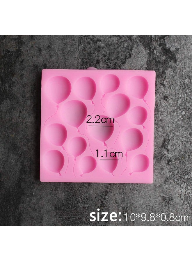 Hengke 2 Pieces Air Balloon Fondant Molds,Food Grade Safety Silicon Materials, Chocolate Candy Mold For Party Baby Shower Cake Decorating,Sugarcraft, Cupcake Topper,Pastry, Polymer Clay, Epoxy Resin - Image 3