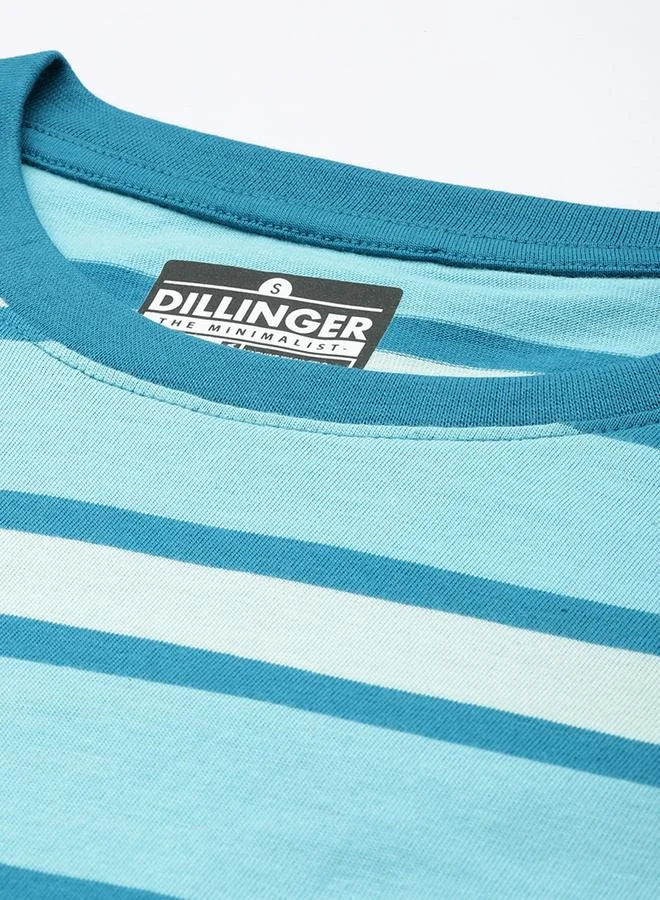 Dillinger Women Regular Striped T-Shirt