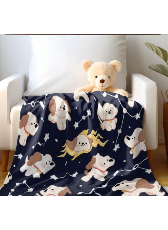 general Baby and children's cartoon flannel thin blanket (warm and comfortable, suitable for sleep, game use) 70cm*100cm - Image 3