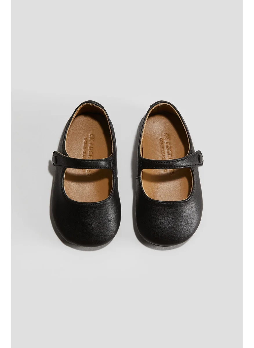 H&M Leather Mary Janes
