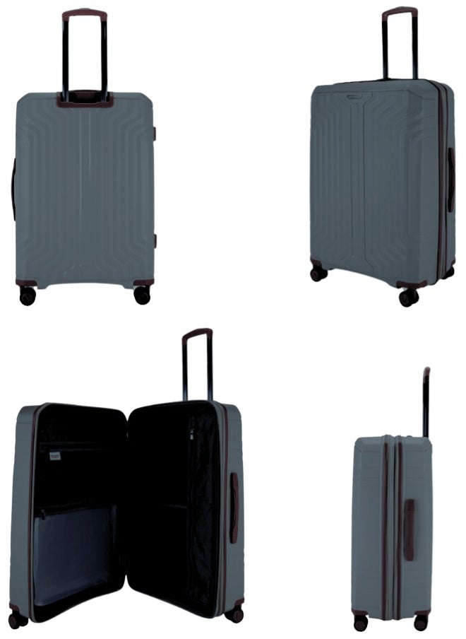 SONADA - Sonada Unbreakable Luggage Unisex ,Double Zipper ,Expandable, TSA Lock With 4 Double Silent Wheels Set of 4 (Black) - Image 1