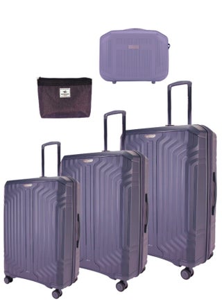 Sonada Unbreakable Luggage Unisex ,Double Zipper ,Expandable, TSA Lock With 4 Double Silent Wheels Set of 4 (Black) - pzsku/Z94E593CED722973FC65BZ/45/_/1726314778/fe4a400f-3425-47a7-9043-bfdd2ec3eb02