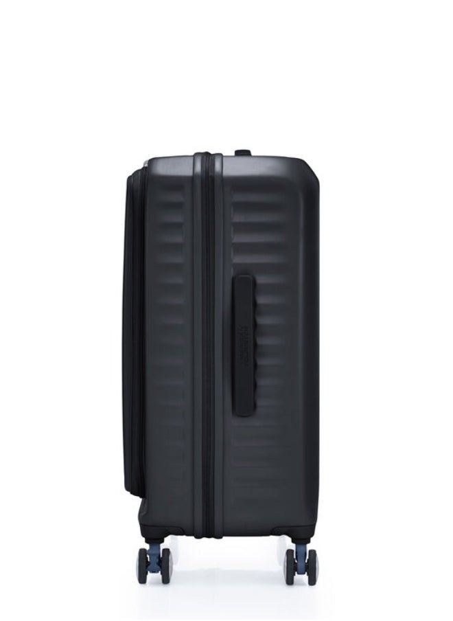 AMERICAN TOURISTER FRONTEC 68cm Medium TSA Jet Black-HARD SPINNER - EXPANDER IN ALL SIZES  - Image 5