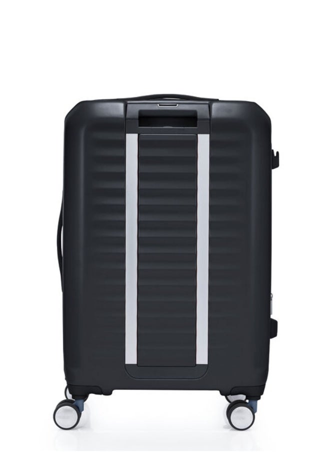 AMERICAN TOURISTER FRONTEC 68cm Medium TSA Jet Black-HARD SPINNER - EXPANDER IN ALL SIZES  - Image 4