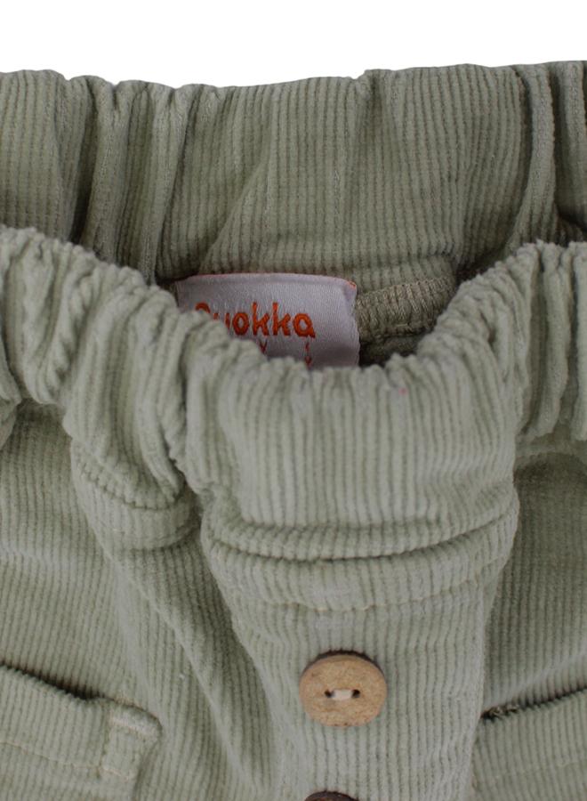 كوكا ملابس أطفال بنطلون مخمل للأولاد - Image 3