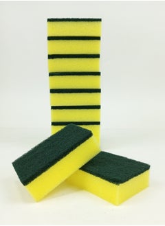 Yellow 10 Dish Sponge