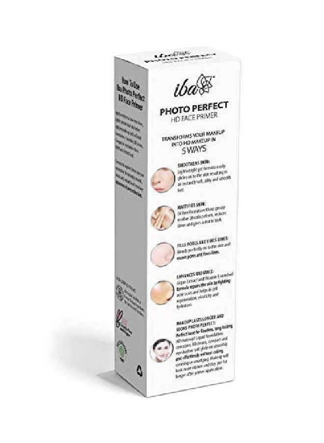 Iba Photo Perfect Hd Face Primer Transparent 35 Gm L Matte Gel Base L Fills Pores & Fine Lines L Makes Makeup Last Longer  - Image 4