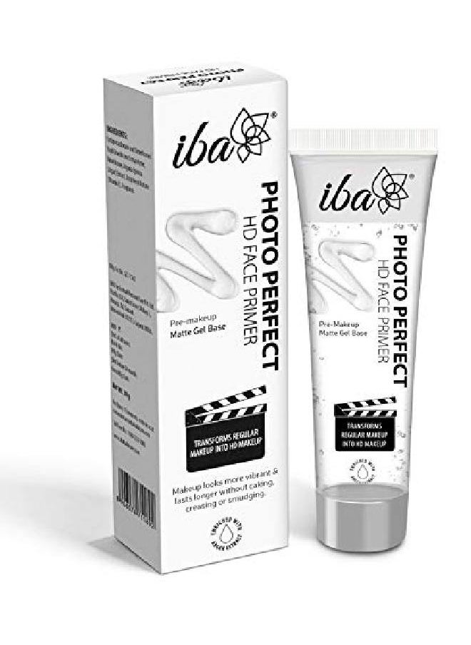 Iba Photo Perfect Hd Face Primer Transparent 35 Gm L Matte Gel Base L Fills Pores & Fine Lines L Makes Makeup Last Longer  - Image 2