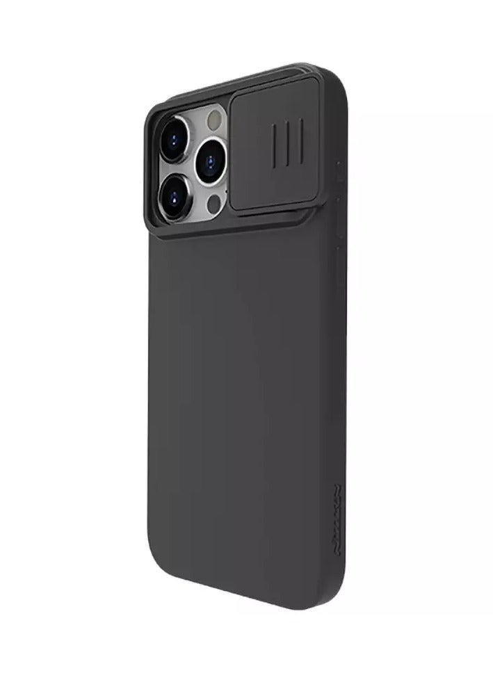Nillkin CamShield Silky silicon case for Apple iPhone 15 Pro Max 6.7 (2023)-Black - Image 2